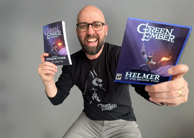 S. D. Smith - Helmer and the Dragon's Tomb book and game